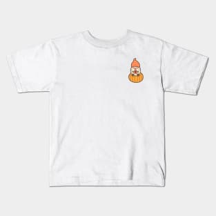 Cute Gnome Happy Thanksgiving Kids T-Shirt